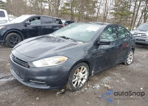 2013 Dodge Dart Sxt from USA, damaged, VIN 1C3CDFBA1DD137350
